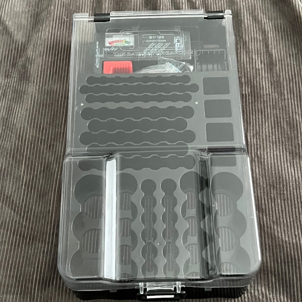 Battery Organizer and Tester